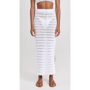 L*SPACE Sweetest Thing Skirt Cream - S